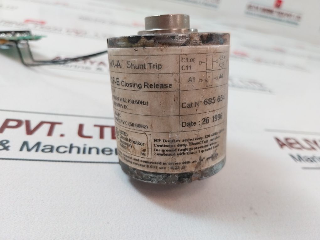 Merlin Gerin 685 654 Mx-a Shunt Trip Xf-e Closing Release
