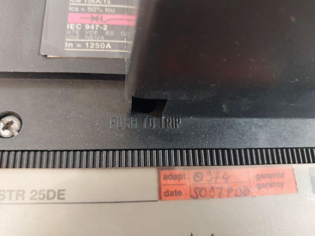 Merlin Gerin C1251 H Circuit Breaker 1250A 750V