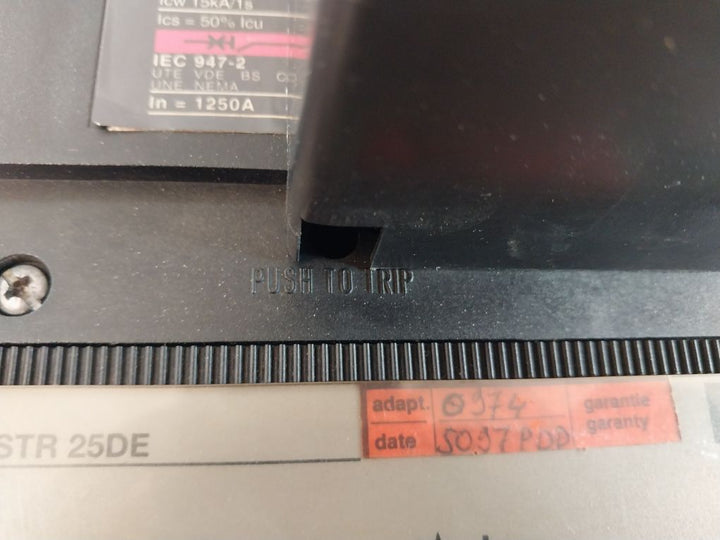 Merlin Gerin C1251 H Circuit Breaker 1250A 750V
