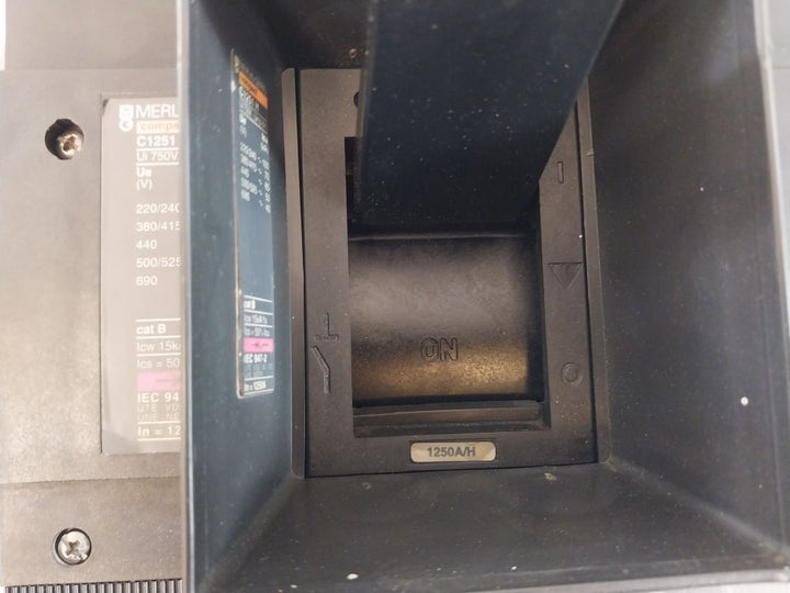 Merlin Gerin C1251 H Circuit Breaker 1250A 750V