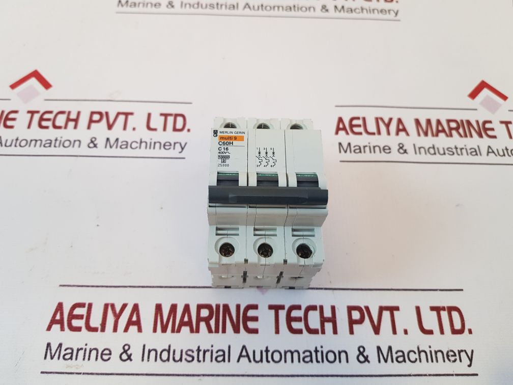 Merlin Gerin C60H C16 Circuit Breaker Multi9 400V~