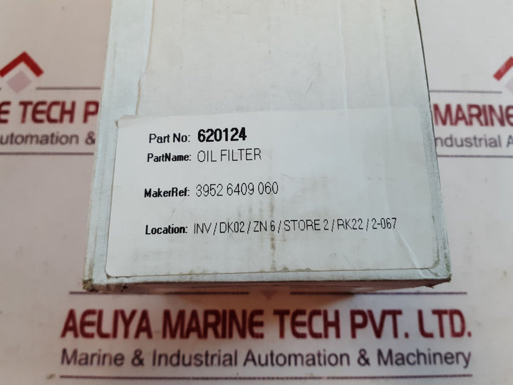 3952 6409 060 Oil Filter 620124
