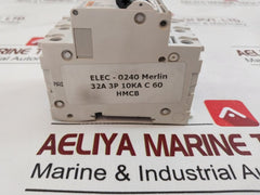 Merlin Gerin C60Hd D32 Three Pole Circuit Breaker