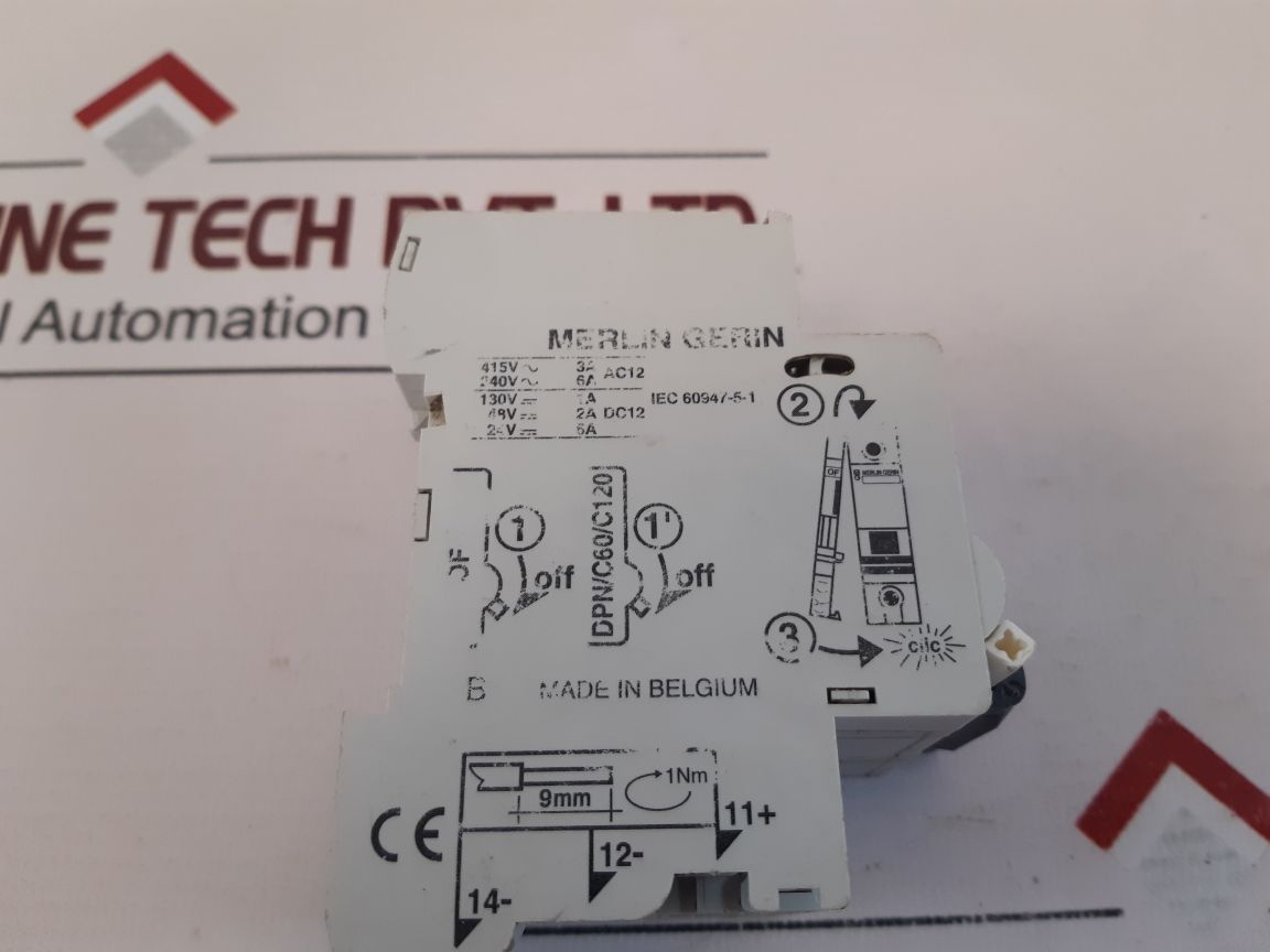 Merlin Gerin Multi9 C60N C10 Circuit Breaker 400V~