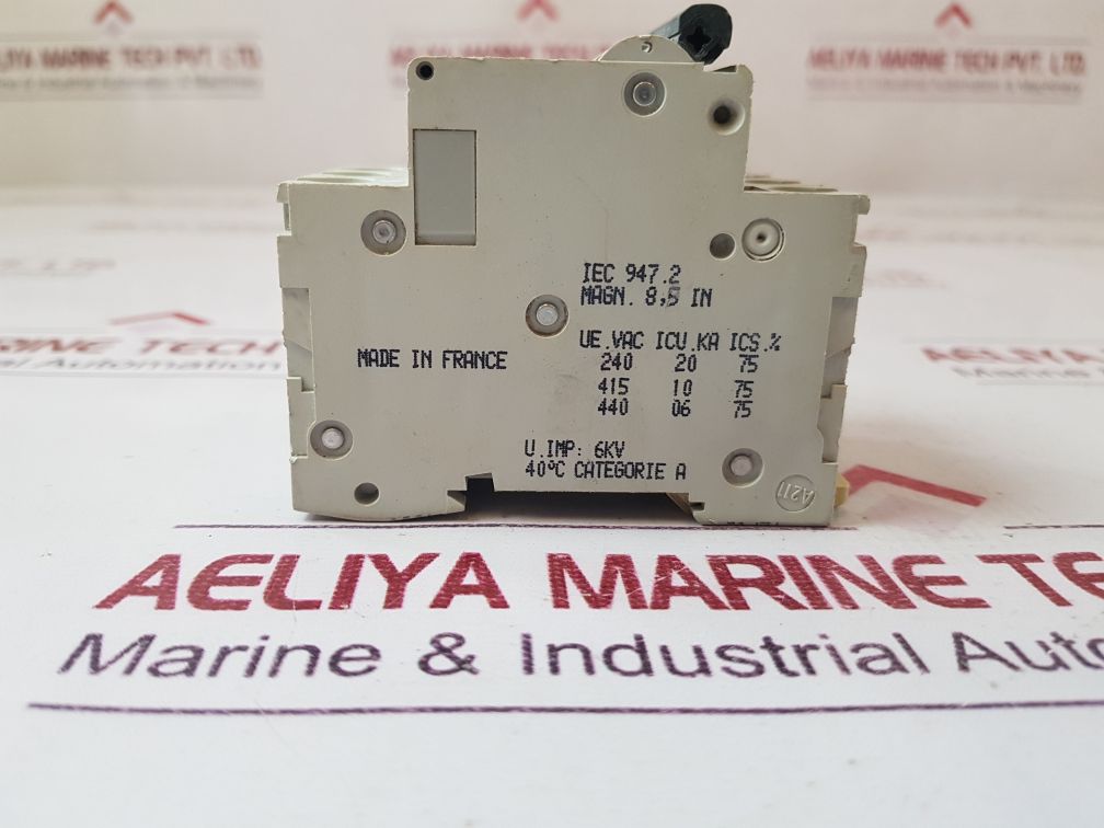 Merlin Gerin C60N C10 3-pole Circuit Breaker
