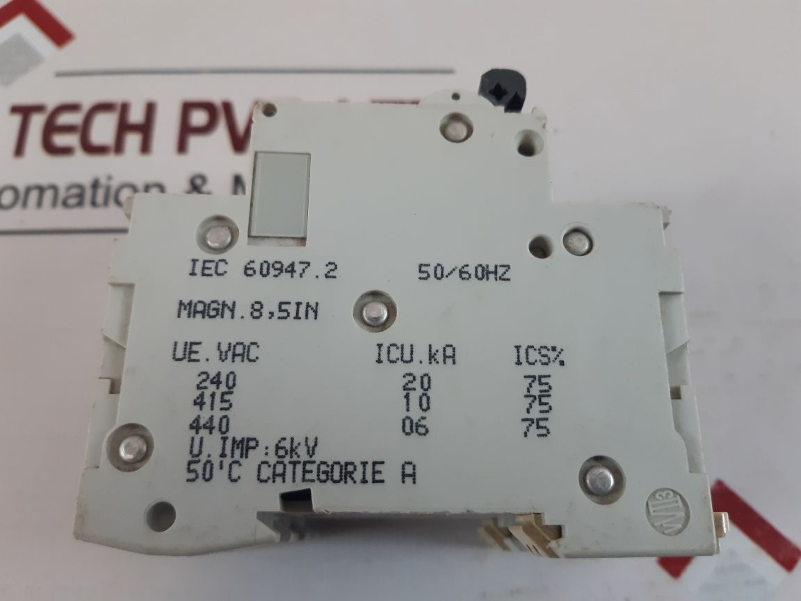Merlin Gerin Multi9 C60N C16 Circuit Breaker 400V~