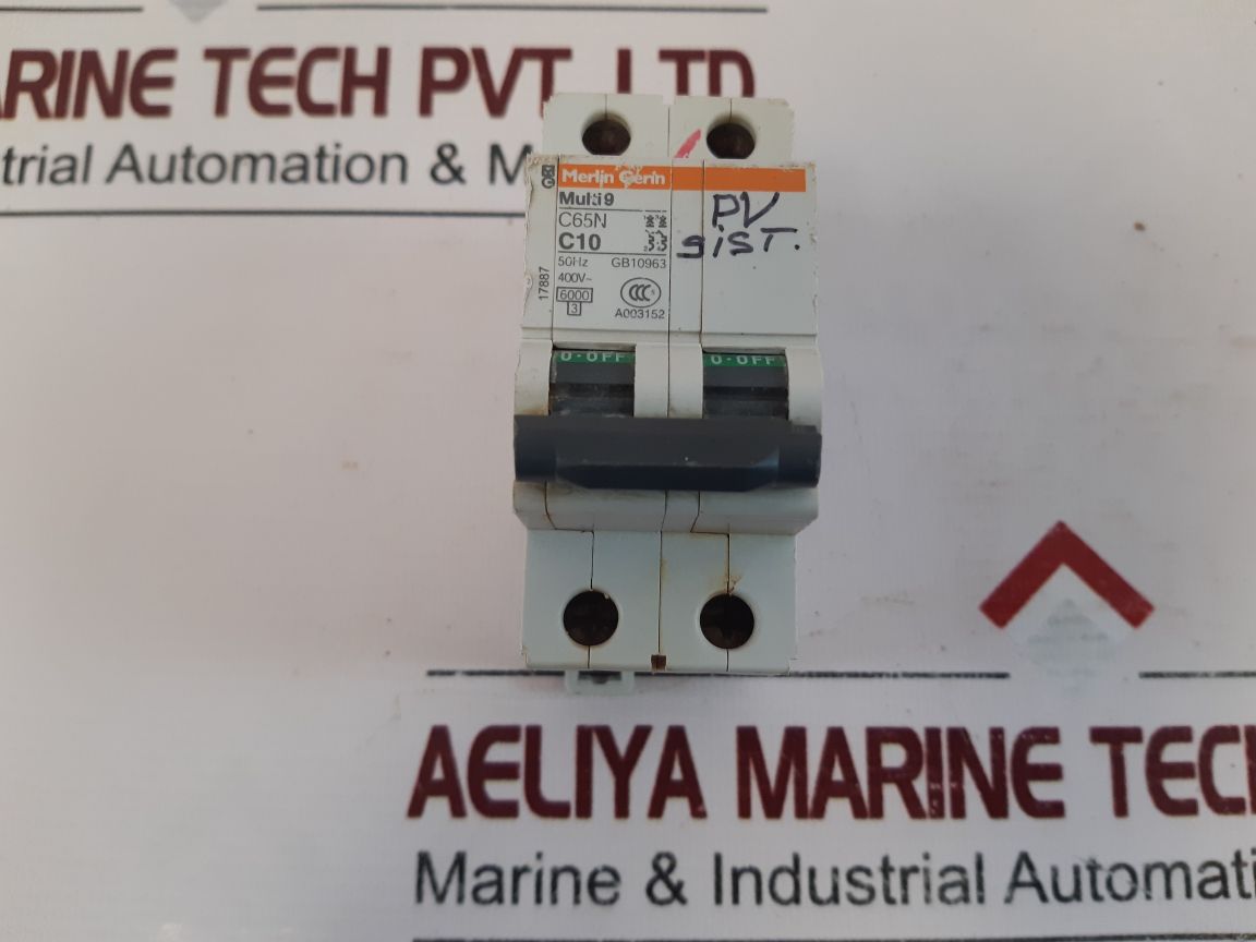 Merlin Gerin C65N C10 Circuit Breaker