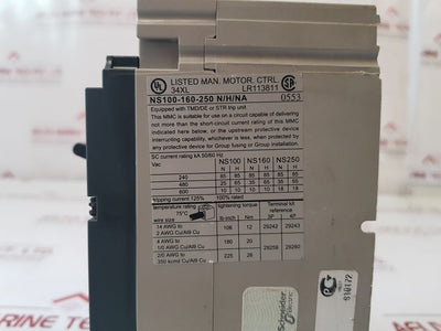 Merlin Gerin Compact Ns100N Circuit Breaker
