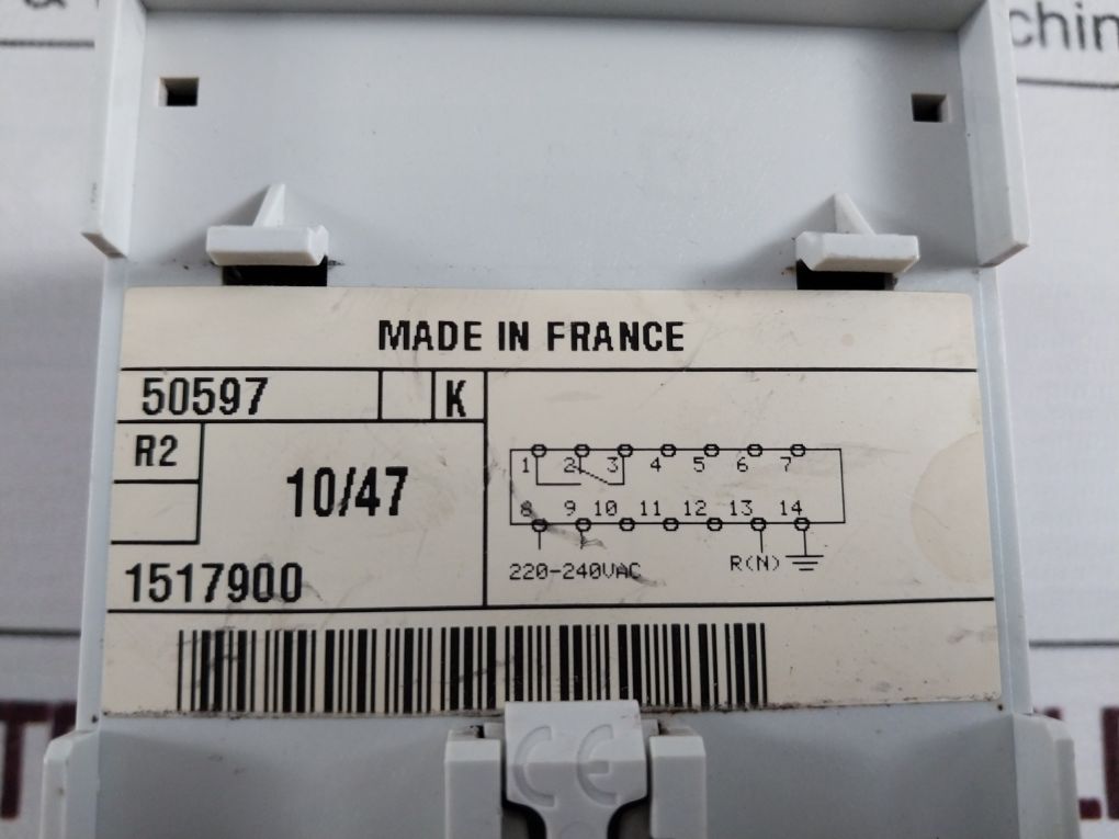Merlin Gerin Vigilohm Em9 Insulation Monitoring Relay 50597 K 220-240Vac