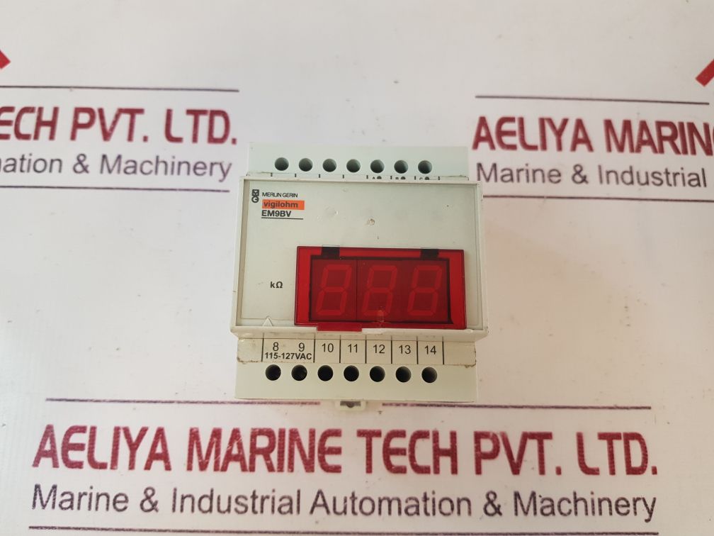 Merlin Gerin Em9Bv Insulation Monitor 115-127Vac 50568 M