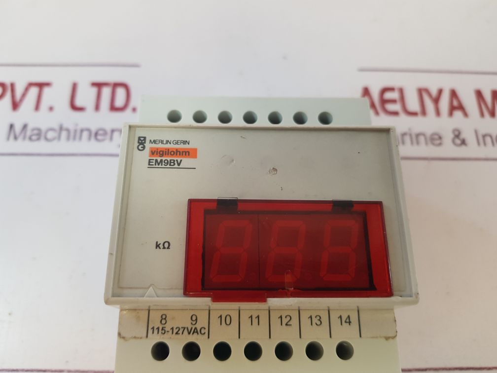 Merlin Gerin Em9Bv Insulation Monitor 115-127Vac 50568 M