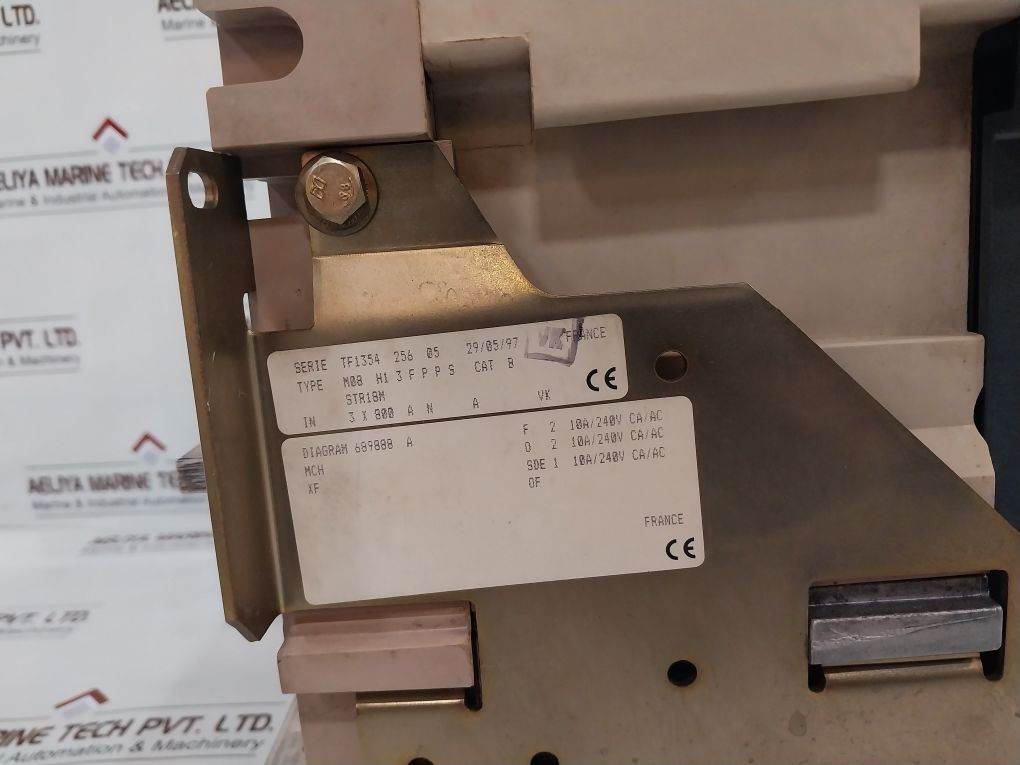 Merlin Gerin Masterpact M08 H1 Air Circuit Breaker Iec 947-2 480/690V 50/60Hz