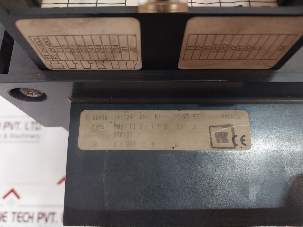 Merlin Gerin Masterpact M08 H1 Air Circuit Breaker Iec 947-2 480/690V 50/60Hz