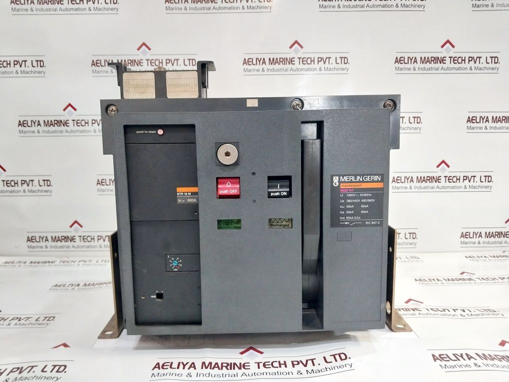 Merlin Gerin Masterpact M08 H1 Air Circuit Breaker Iec 947-2 480/690V 50/60Hz