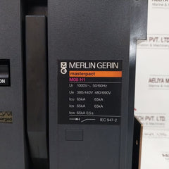 Merlin Gerin Masterpact M08 H1 Air Circuit Breaker Iec 947-2 480/690V 50/60Hz