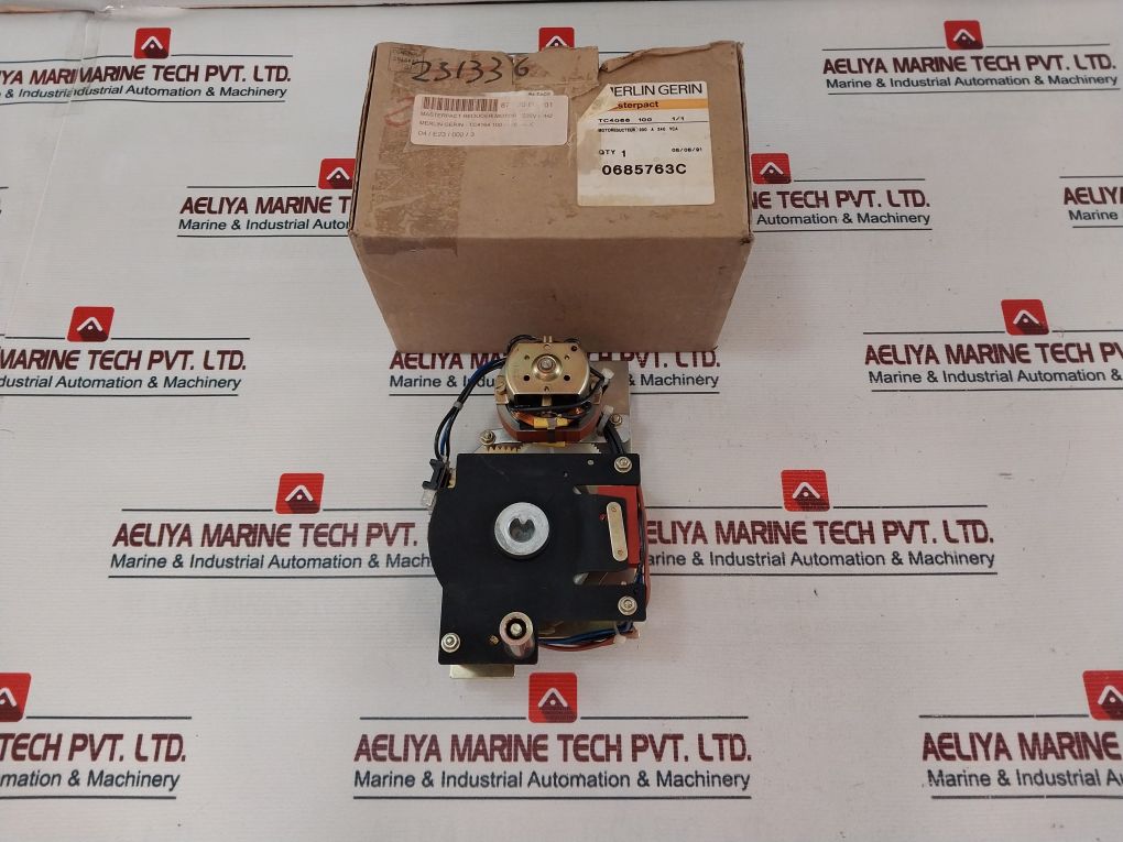 Merlin Gerin Mch-m Motor Mechanism 685763 Mp Breaker Accessory
