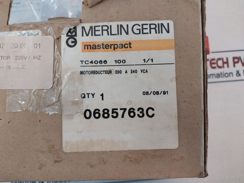 Merlin Gerin Mch-m Motor Mechanism 685763 Mp Breaker Accessory