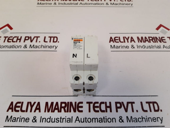Merlin Gerin Mgtb 1252 Incoming Direct Connection Terminal Block