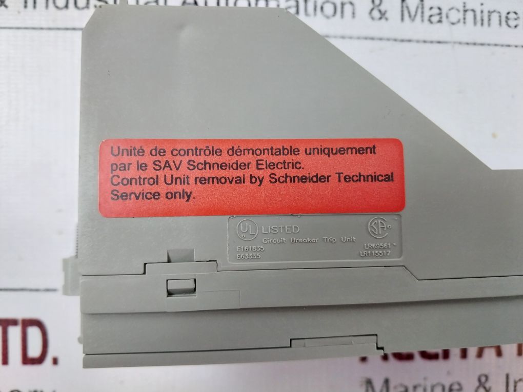 Merlin Gerin/Schneider 47059 Micrologic 6.0 P Trip Unit 5100511370
