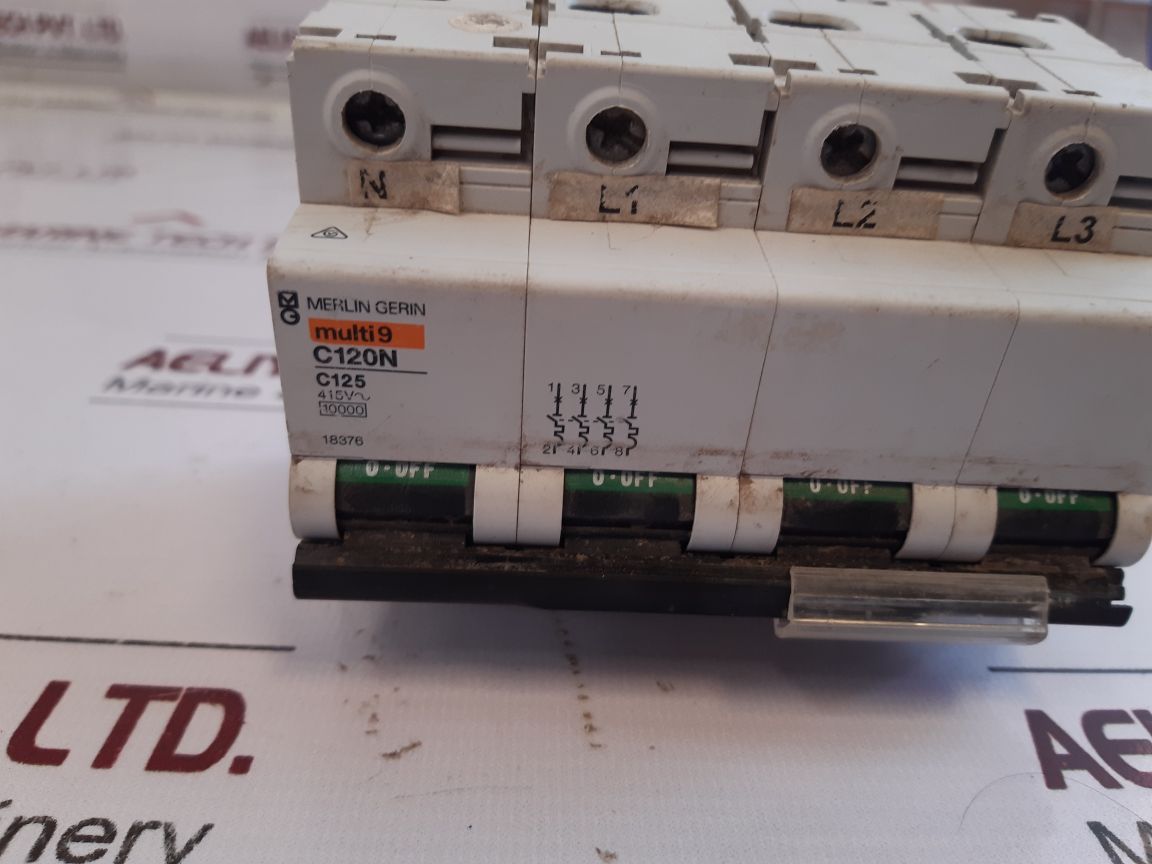 Merlin Gerin Multi9 C120N C125 Circuit Breaker
