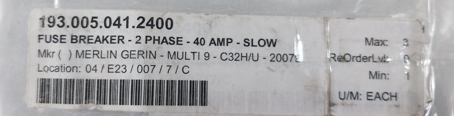 Merlin Gerin Multi 9 C32H Circuit Breaker 380V~415V