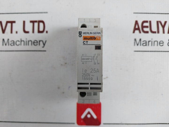 Merlin Gerin 15959 Contactor Relay 