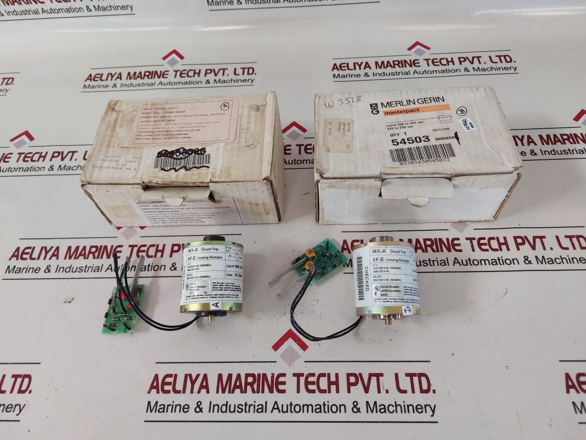 Merlin Gerin Mx-a Shunt Trip Xf-e Closing Release
