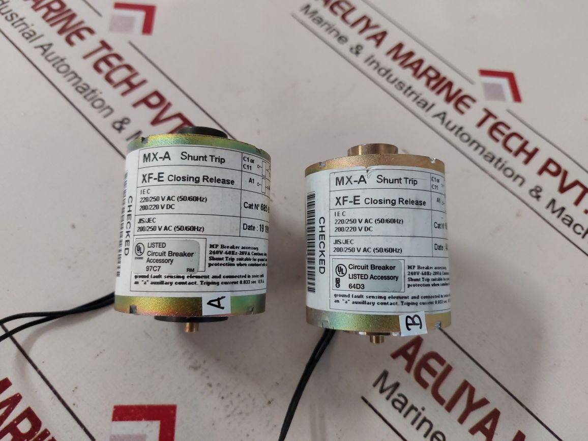 Merlin Gerin Mx-a Shunt Trip Xf-e Closing Release