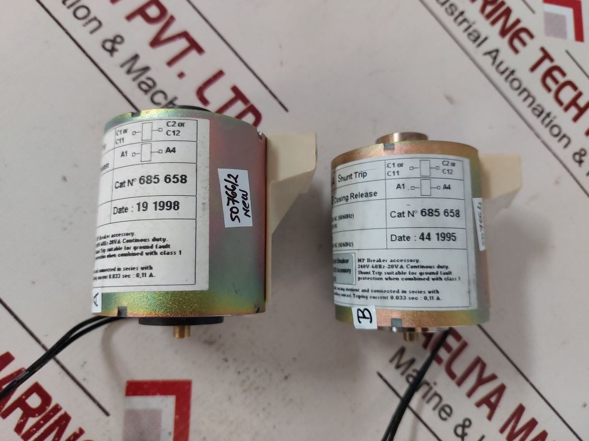 Merlin Gerin Mx-a Shunt Trip Xf-e Closing Release