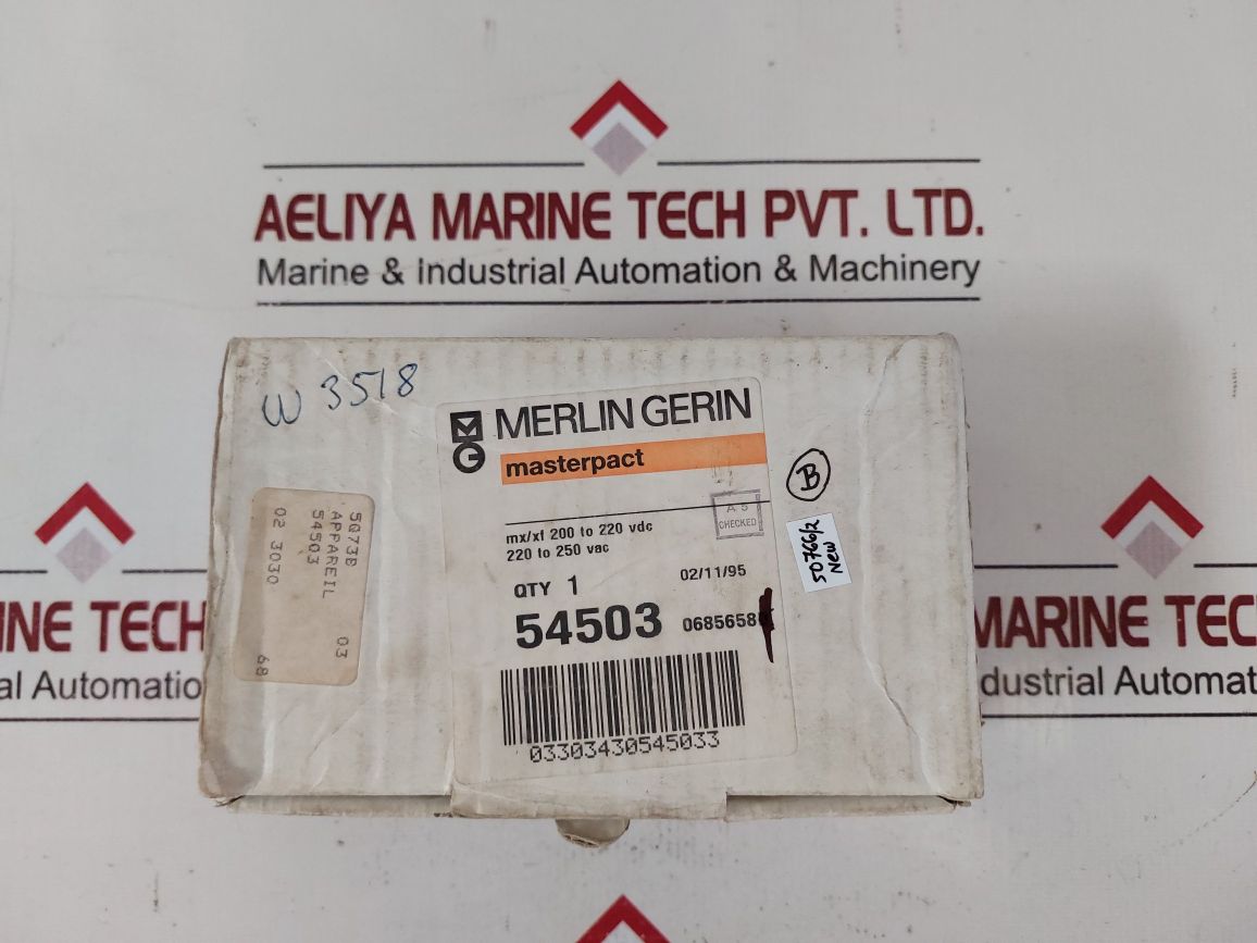 Merlin Gerin Mx-a Shunt Trip Xf-e Closing Release