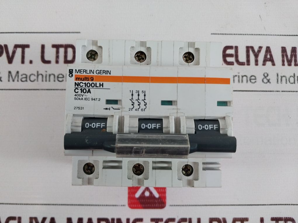 Merlin Gerin Nc100Lh Circuit Breaker 400V Ac