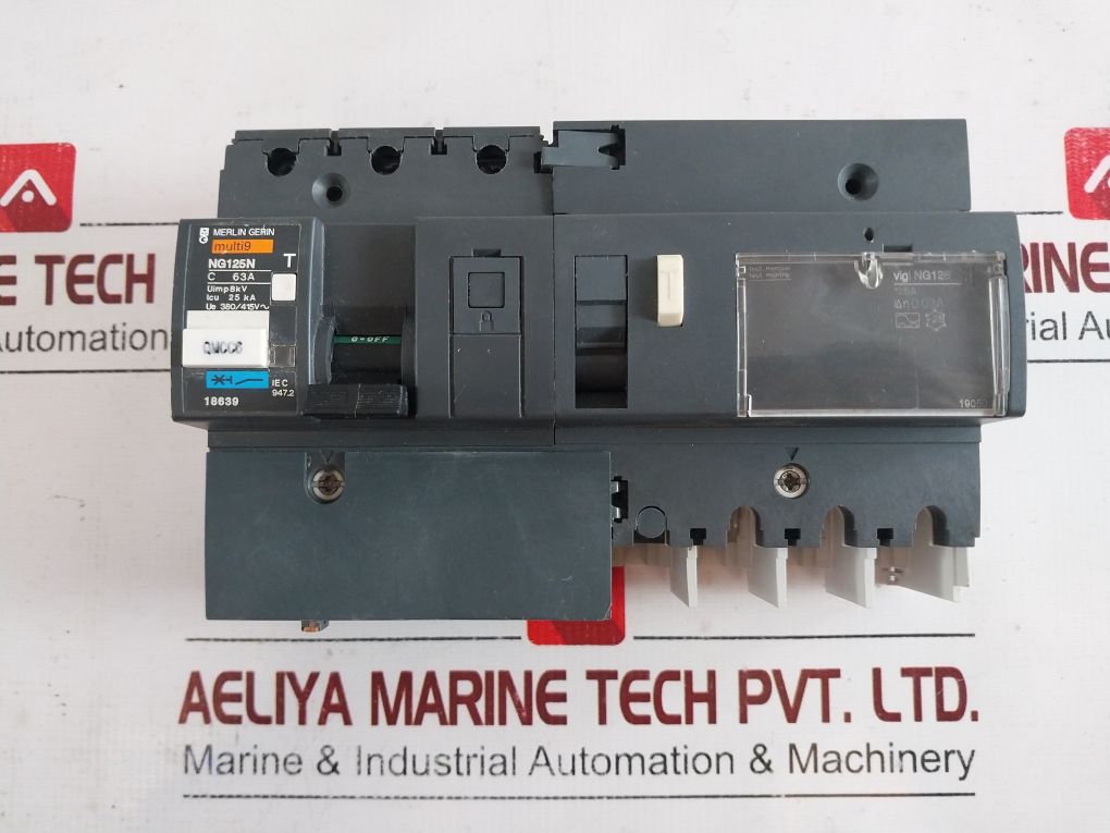 Merlin Gerin Ng125N Circuit Breaker With Vigi Ng125