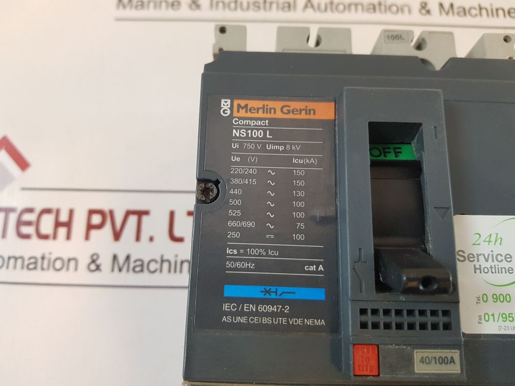 Merlin Gerin Ns100L Circuit Breaker