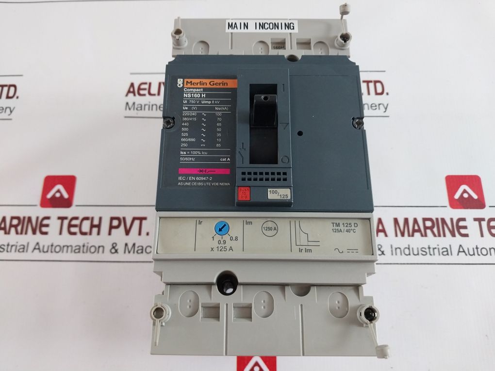 Schneider/Merlin Gerin Ns160 H Circuit Breaker Ns100-160 250 N/H/Na