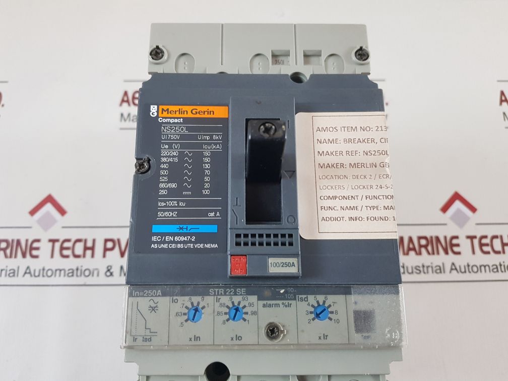 Merlin Gerin Ns250L Circuit Breaker 213254
