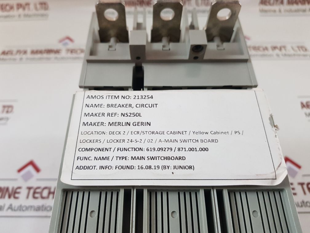 Merlin Gerin Ns250L Circuit Breaker 213254
