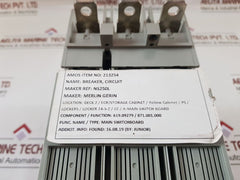Merlin Gerin Ns250L Circuit Breaker 213254
