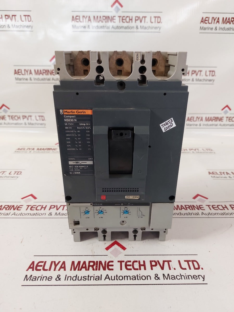 Merlin Gerin Ns630 N Circuit Breaker 50/60Hz
