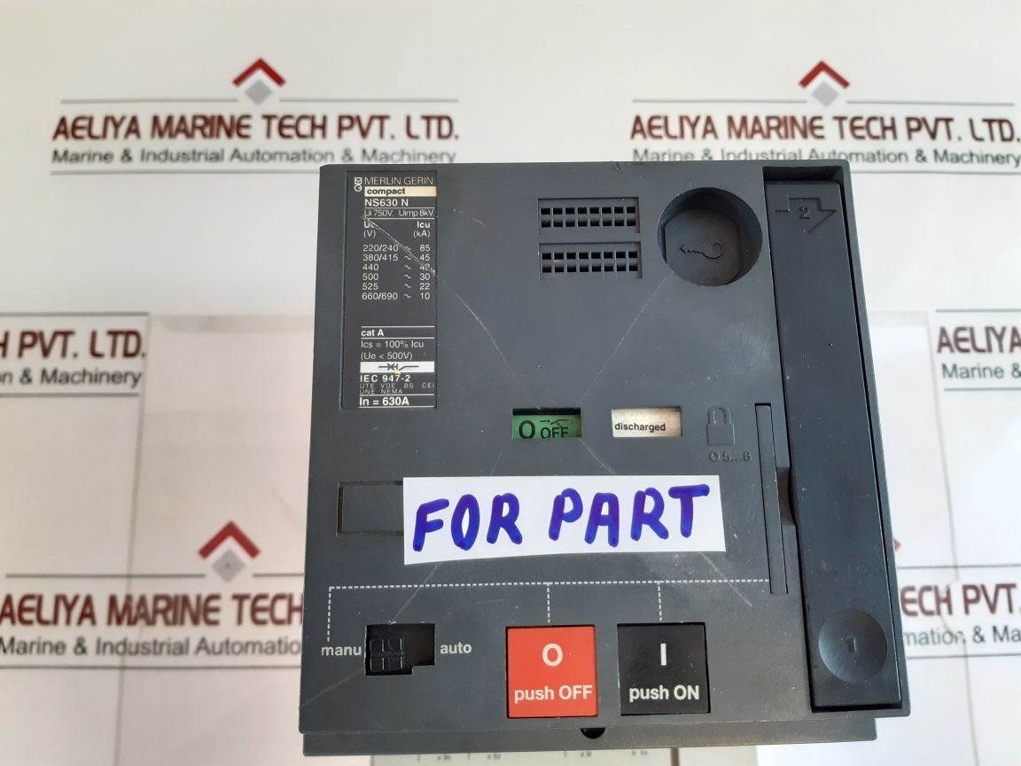 Merlin Gerin Ns630 N Compact Motor Operator