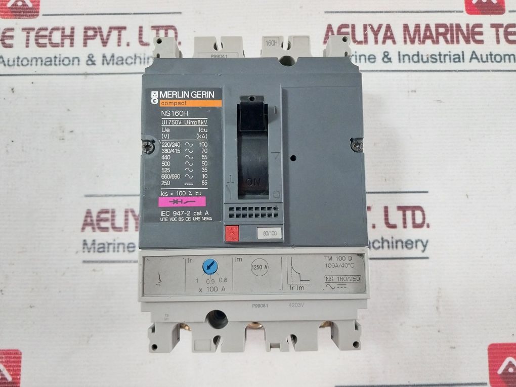 Merlin Gerin Ns 160H Circuit Breaker