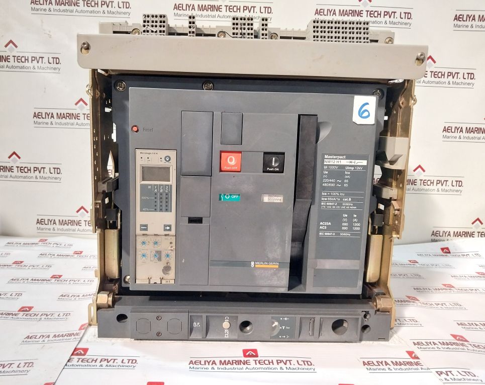 Merlin Gerin Nw12H1 Circuit Breaker 1000V