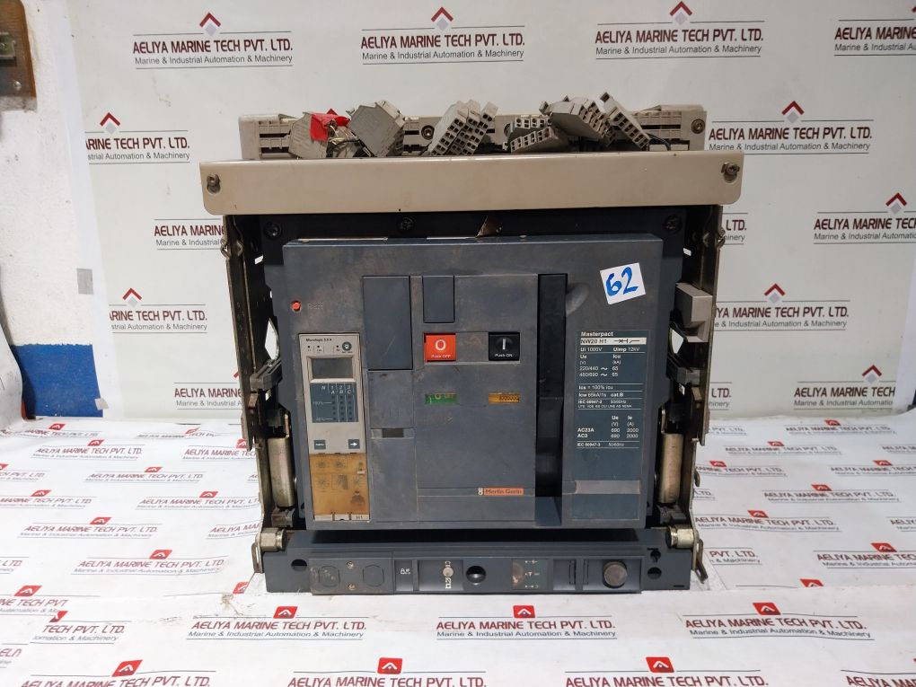 Merlin Gerin Nw20 H1 Micrologic 5.0A Circuit Breaker 2000A 1000V