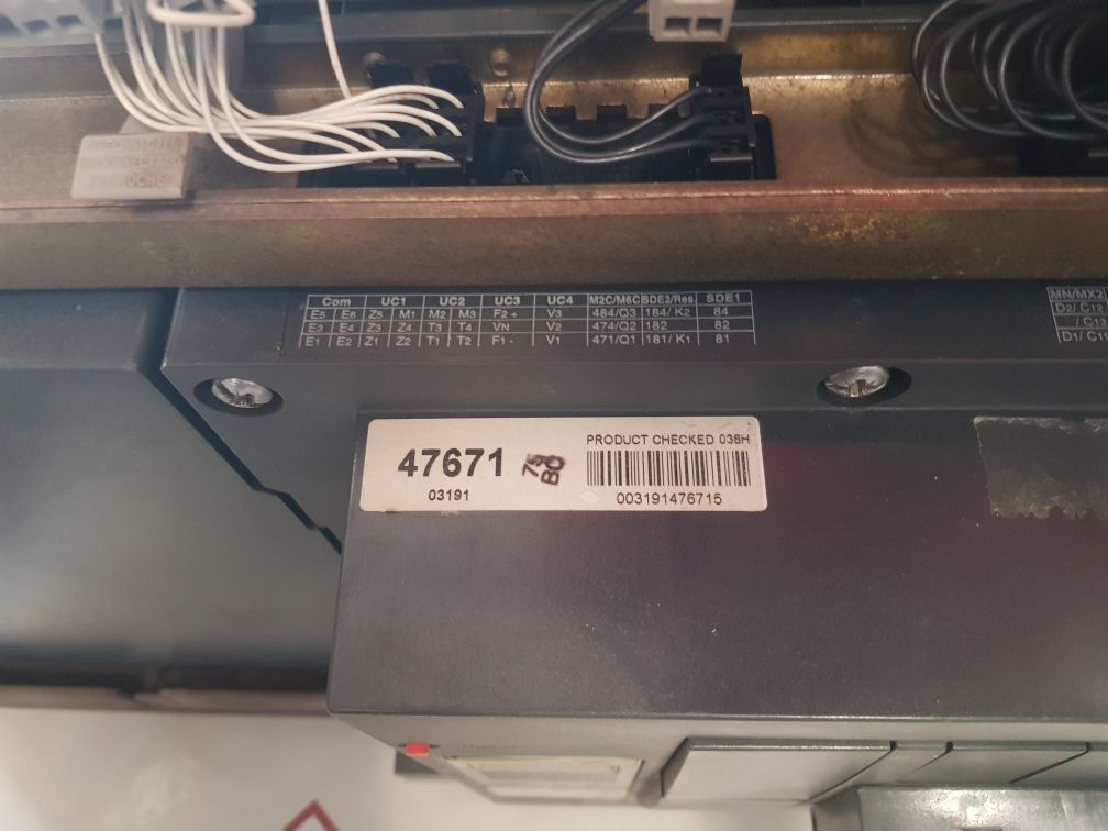 Merlin Gerin Nw50 H1 Circuit Breaker 200-240Vac 