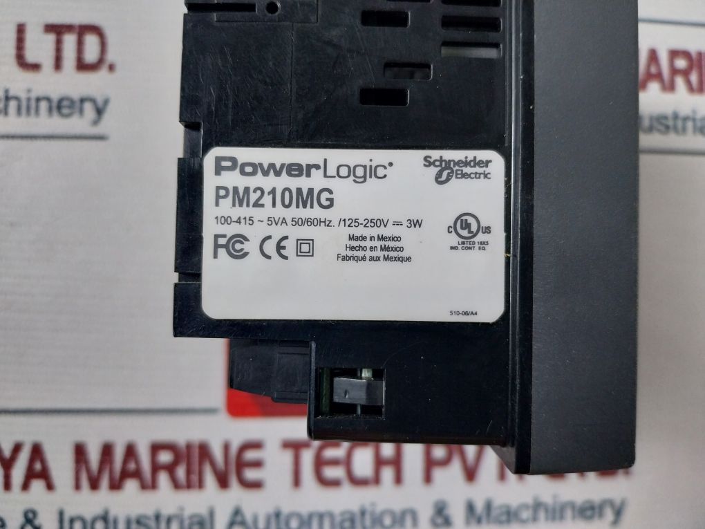 Merlin Gerin Power Logic Pm210 Power Meter Unit Pm210Mg Series A3