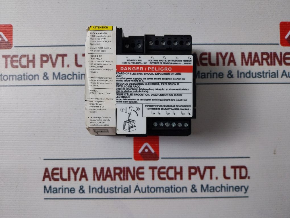 Merlin Gerin Power Logic Pm210 Power Meter Unit Pm210Mg Series A3