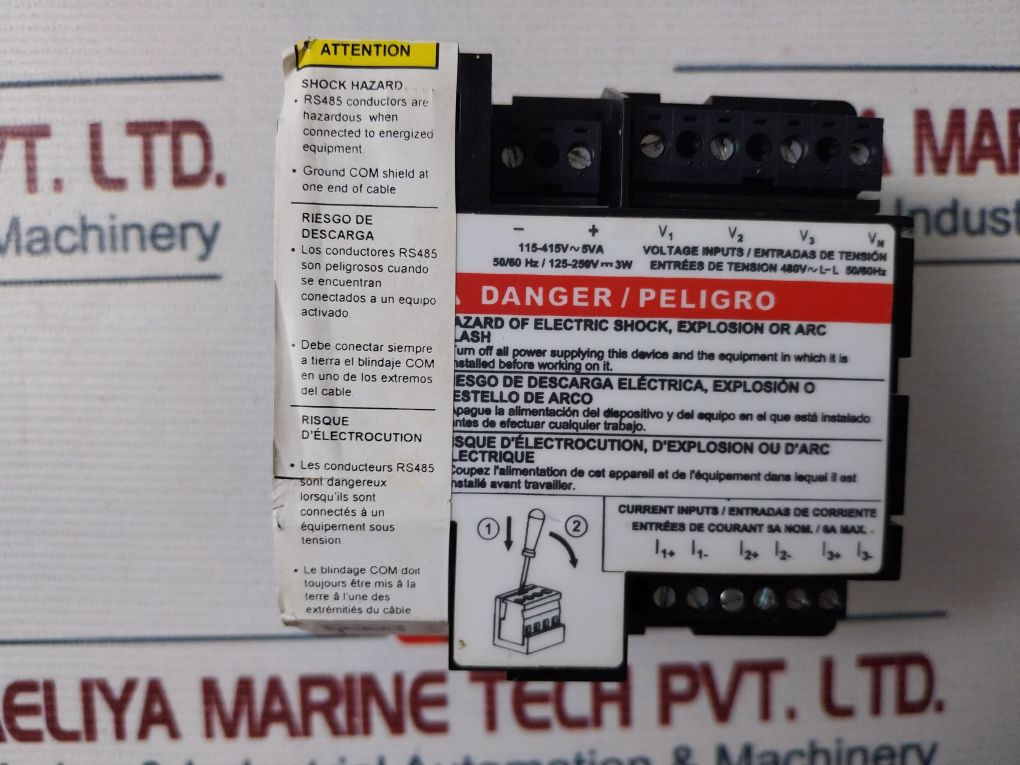 Merlin Gerin Power Logic Pm210 Power Meter Unit Pm210Mg Series A3