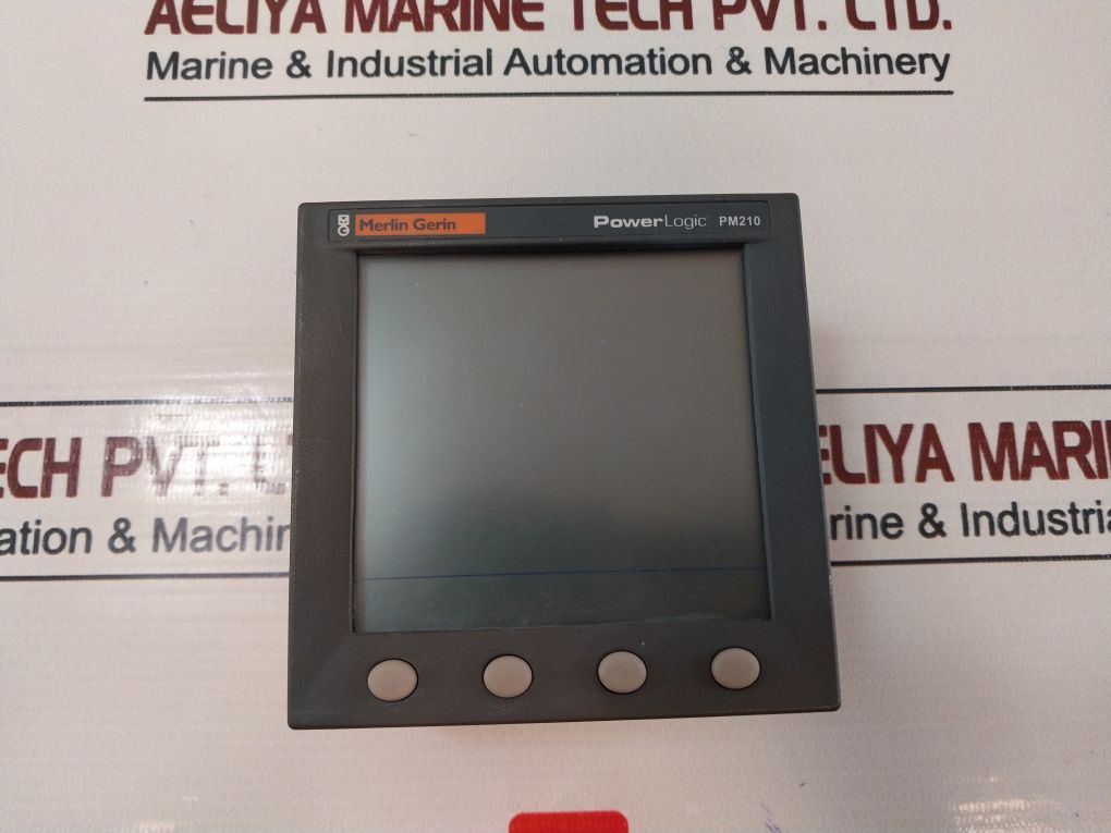 Schneider Electric Merlin Gerin Power Logic Pm210Mg Display Panel Unit 480V Ac