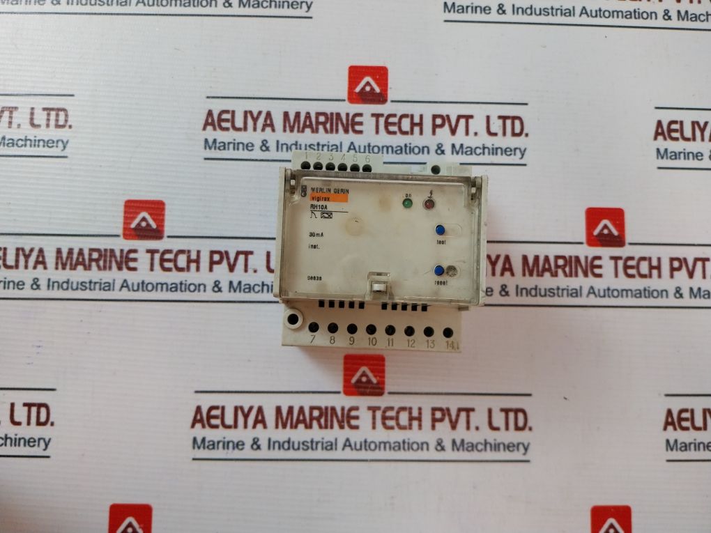 Merlin Gerin Rh10A Differential Current Relay 440-480 Vac