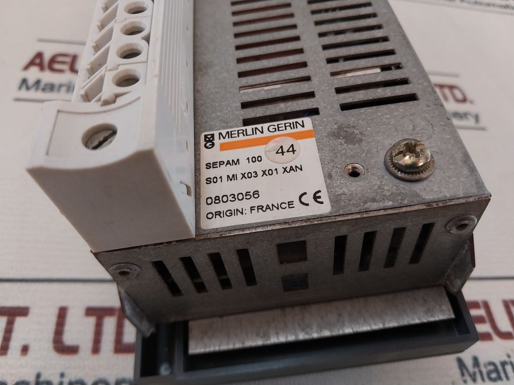 Merlin Gerin Sepam 100 Control Panel S01 Mi X03 X01 Xan