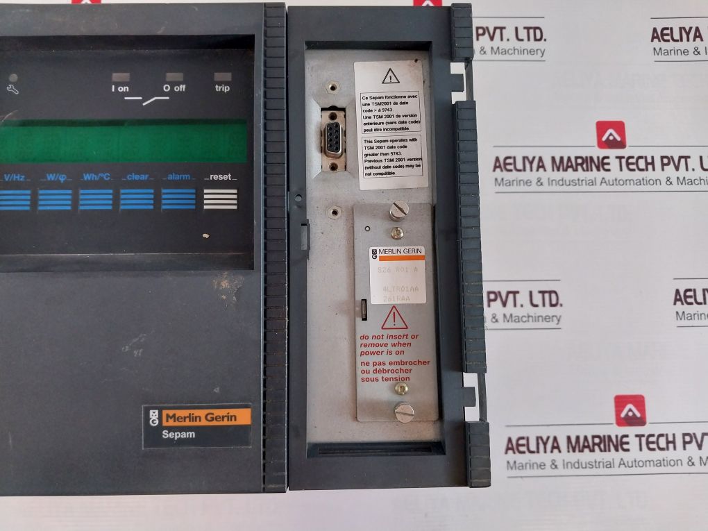 Merlin Gerin Sepam 2000 S26 R01 A Protection Relay